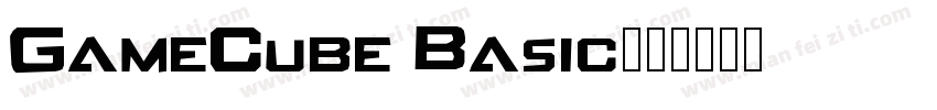 GameCube Basic字体转换